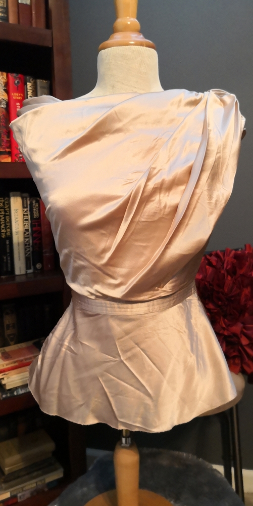 Byron Lars silk top